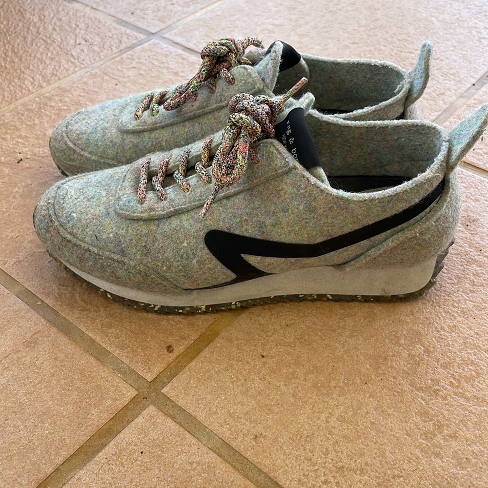 Like new Rag & Bone Retro Runner Sneaker Multi Mel Size 38.5/US 8.5